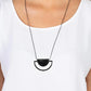 Lunar Phases - Black Necklace