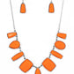 Luscious Luxe - Orange Necklace