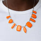 Luscious Luxe - Orange Necklace