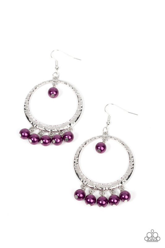 Luscious Luxury - Purple Earring