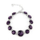 Lustrous Luminosity - Purple Bracelet