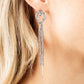 Luxury Lasso - White Earring