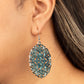 MANDALA Effect - Blue Earring
