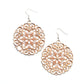 MANDALA Effect - Orange Earring