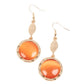 Magically Magnificent - Orange Earring