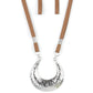 Majorly Moonstruck - Brown Necklace