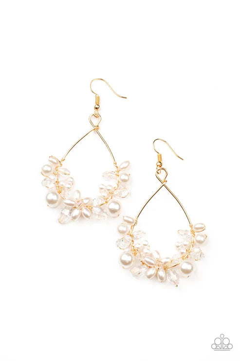 Marine Banquet - Gold Earring