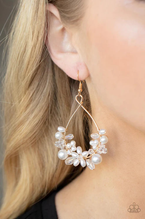 Marine Banquet - Gold Earring