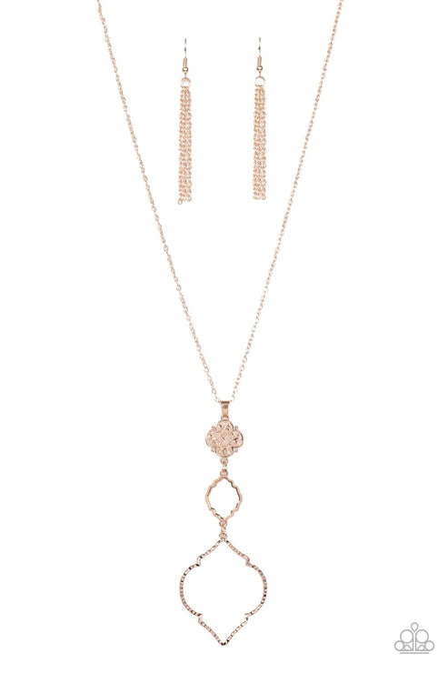 Marrakesh Mystery Rose Gold Necklace