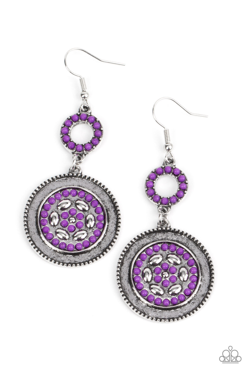 Meadow Mantra - Purple Earring