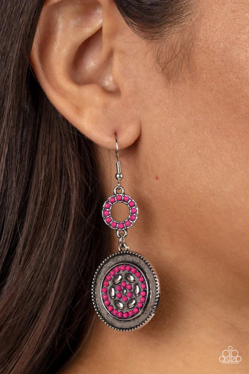 Meadow Mantra Pink Earring