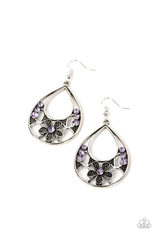 Meadow Marvel - Purple earring
