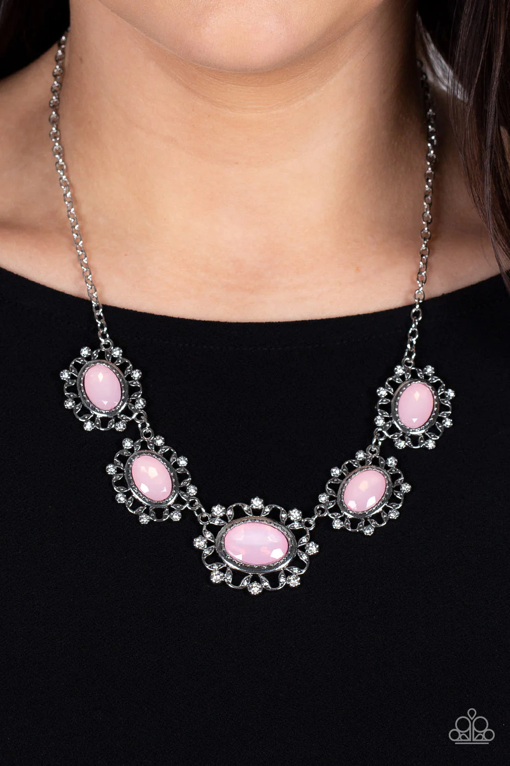 Meadow Wedding - Pink Necklace