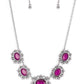 Meadow Wedding Purple Necklace