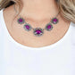 Meadow Wedding Purple Necklace