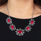 Meadow Wedding Red Necklace