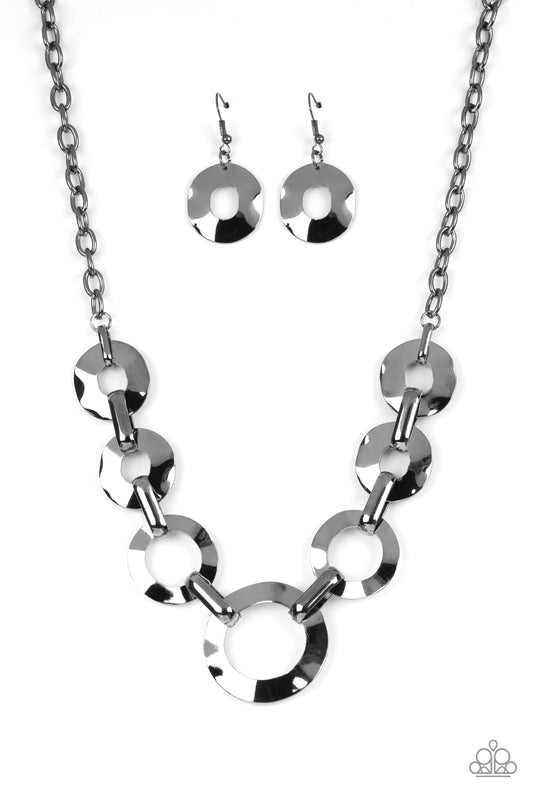 Mechanical Masterpiece - Black Necklace
