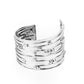 Mechanical Motif - Silver Bracelet