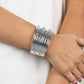 Mechanical Motif - Silver Bracelet