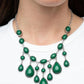 Mediterranean Mystery - Green Necklace
