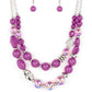 Mere Magic - Purple Necklace