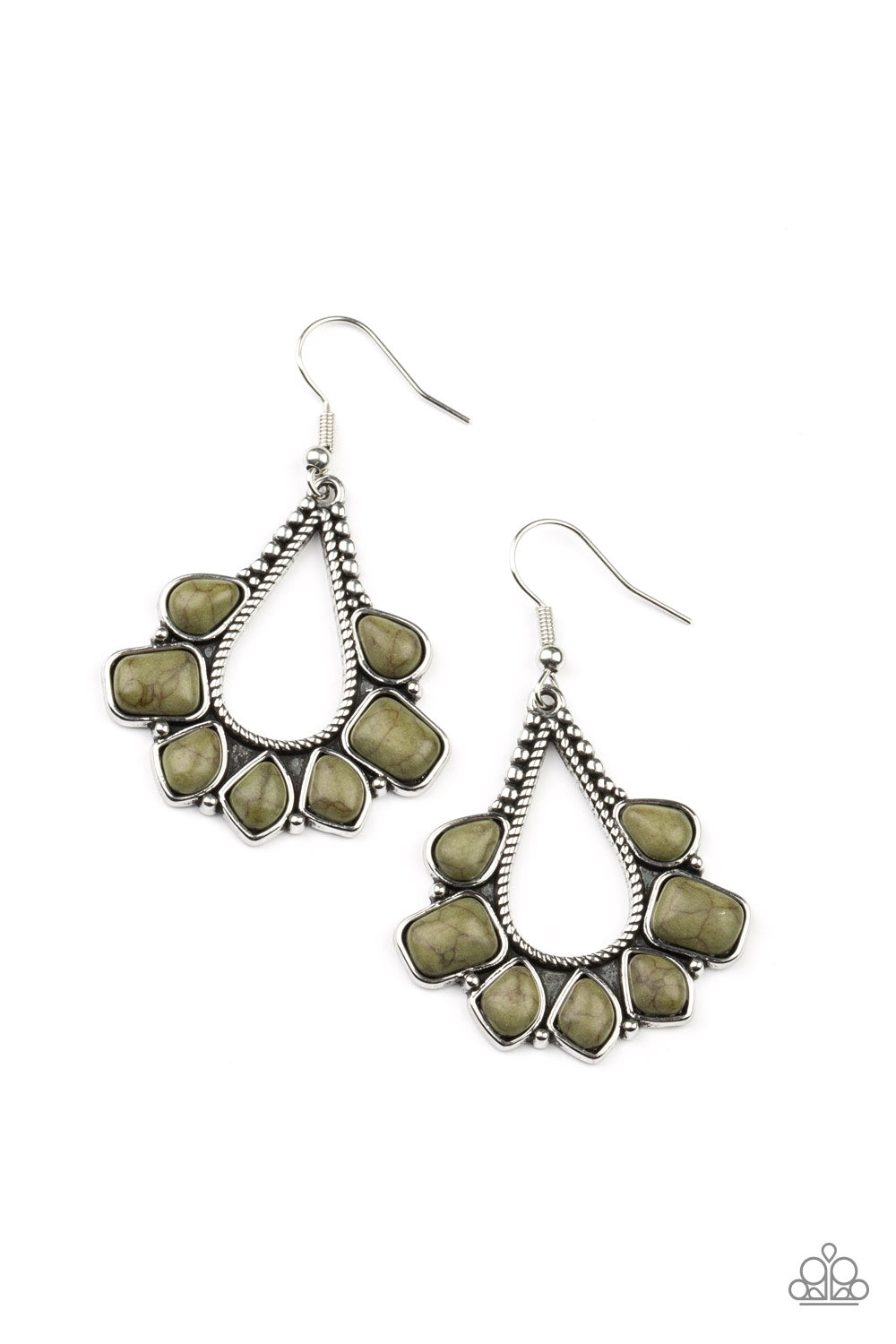 Mesa Trek - Green Earring