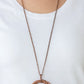 Metal Marathon Copper Necklace