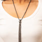 Metallic MESH-Up - Black Necklace