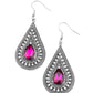 Metro Masquerade Pink Earring