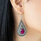 Metro Masquerade Pink Earring