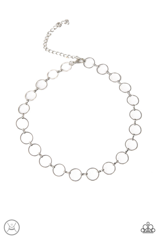 Metro Spunk Silver Necklace