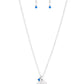 Minimal EFFORTLESS - Blue Necklace