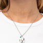 Minimal EFFORTLESS - Blue Necklace