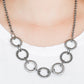Modern Day Madonna - Gun Metal Necklace