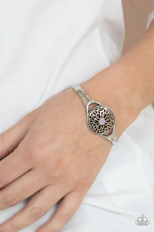 Modern Meadow - Purple Bracelet