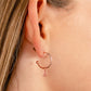 Modern Model - Copper Earring