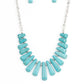 Mojave Empress - Blue Necklace
