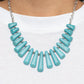 Mojave Empress - Blue Necklace