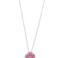 Mojave Medallion - Pink Necklace