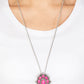 Mojave Medallion - Pink Necklace