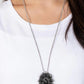 Mojave Medallion Black Necklace