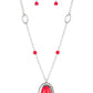Mojave Meditation Red Necklace
