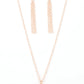 Monarch Meadow Rose Gold Necklace