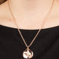 Monarch Meadow Rose Gold Necklace