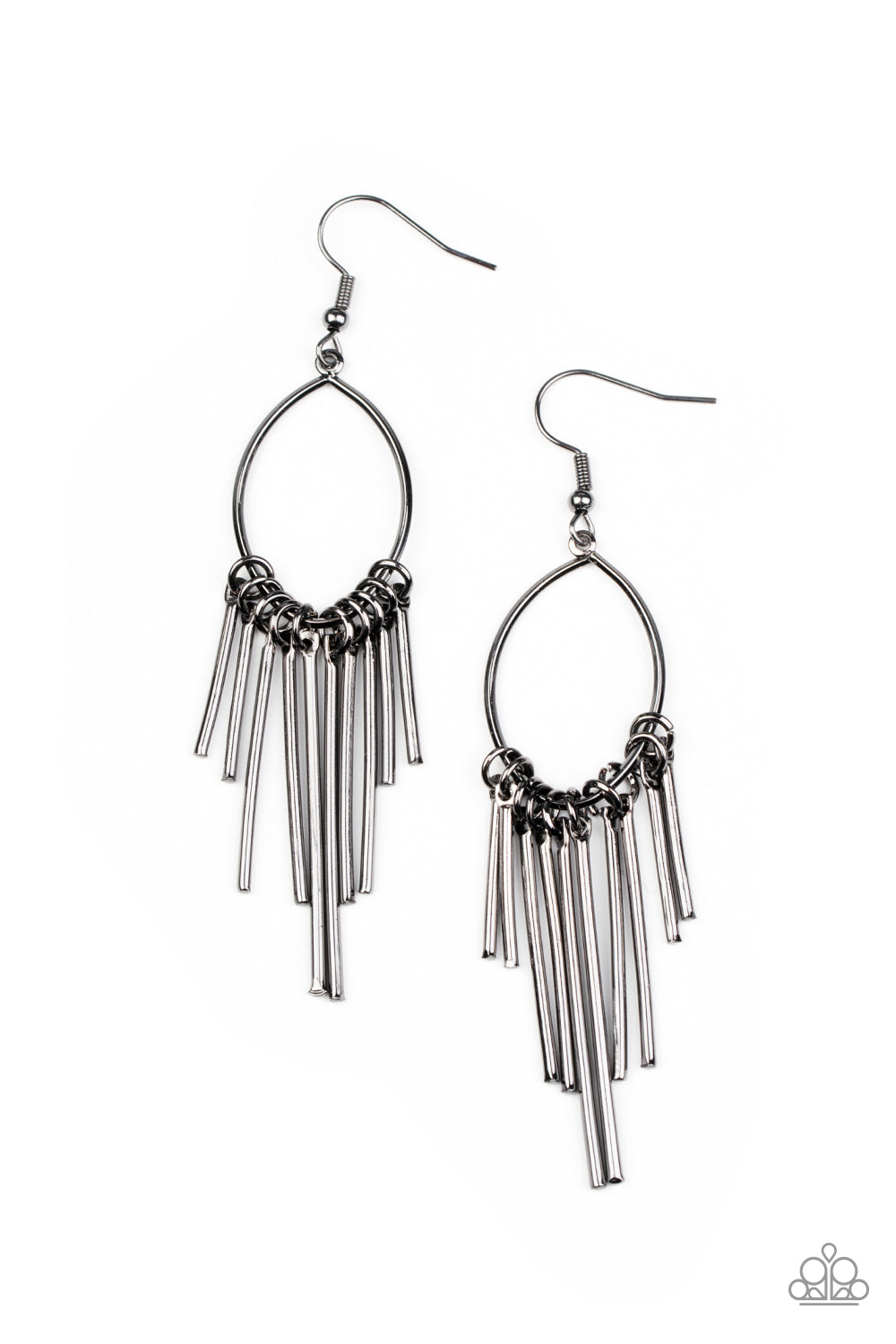 Mood Swing - Black Earring