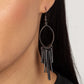 Mood Swing - Black Earring