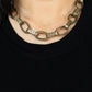 Motley In Motion Brass Necklace