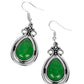 Mountain Mantra - Green Earring