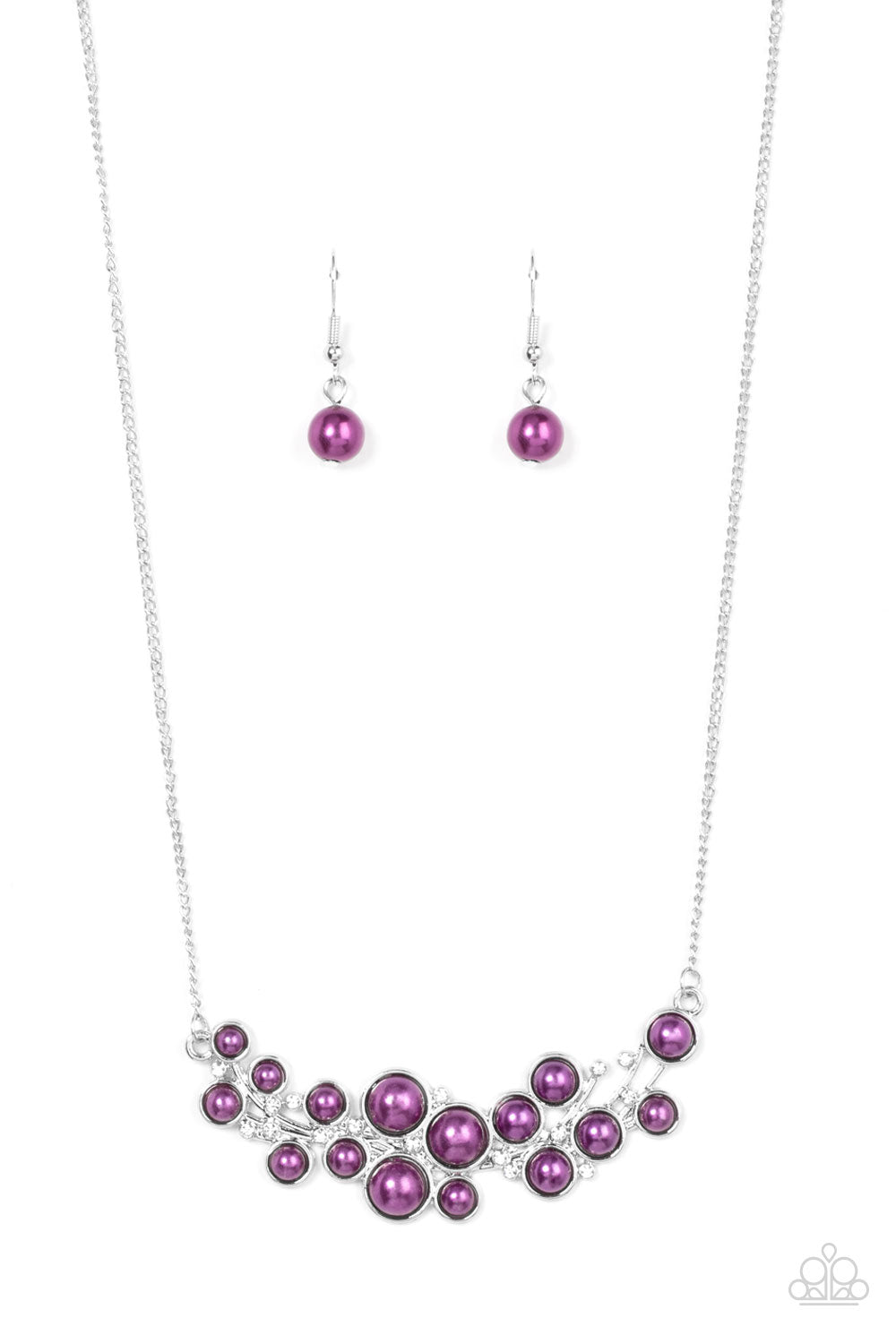 My Yacht or Yours - Purple Necklace
