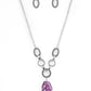 Mystical Mineral Purple Necklace